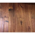 Cheap Handscraped Black Walnut Stain Small Leaf Click System Acacia Engneered Wood Flooring